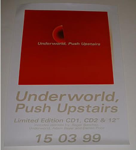 Underworld Push Upstairs poster UK UDWPOPU243863
