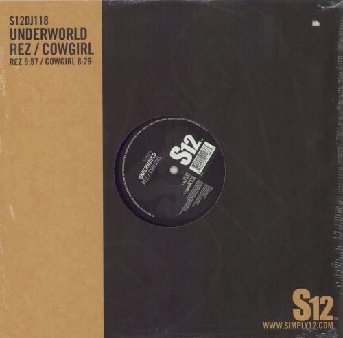 Underworld Rez - Sealed 12" vinyl single (12 inch record / Maxi-single) UK UDW12RE307424