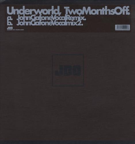 Underworld Two Months Off - Duplicate 12" vinyl single (12 inch record / Maxi-single) UK UDW12TW403503