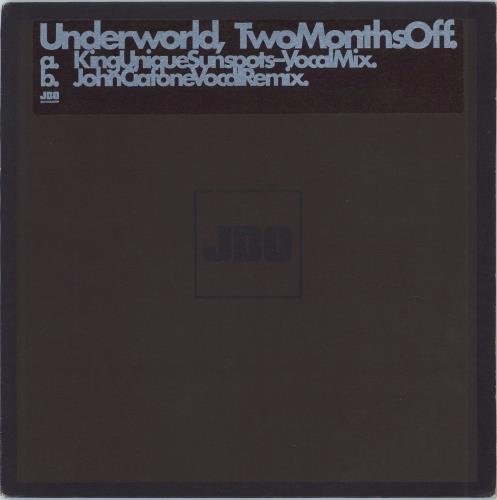 Underworld Two Months Off 12" vinyl single (12 inch record / Maxi-single) UK UDW12TW223714