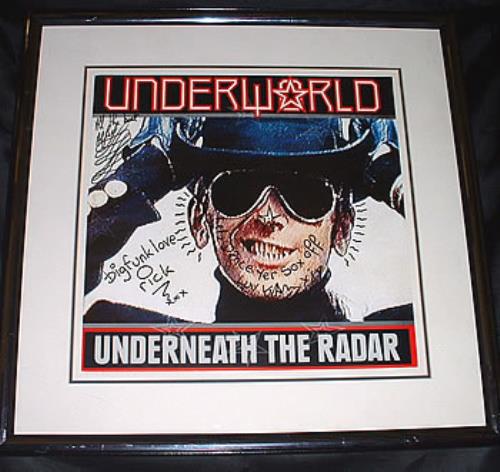 Underworld Underneath The Radar - Autographed/Framed Artwork memorabilia US UDWMMUN309590