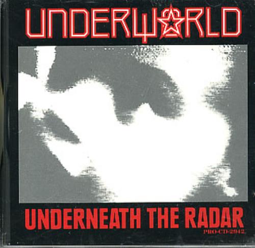 Underworld Underneath The Radar CD single (CD5 / 5") US UDWC5UN52461