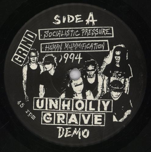Unholy Grave The Unreleased 7" vinyl single (7 inch record / 45) US 65J07TH835209