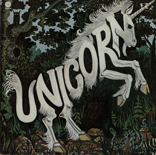 Unicorn Blue Pine Trees vinyl LP album (LP record) US UNCLPBL573804