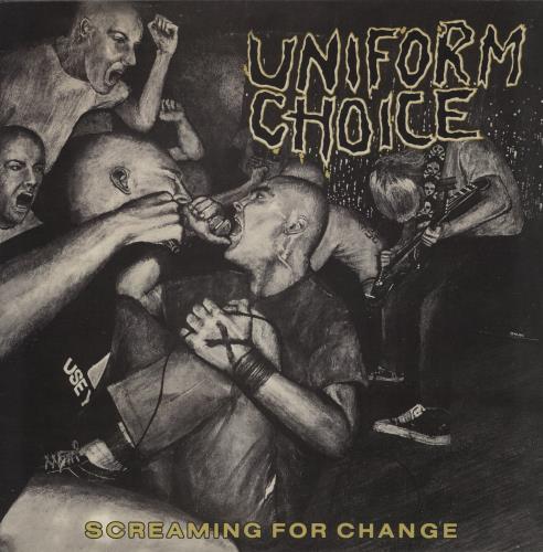 Uniform Choice Screaming For Change - Purple Vinyl vinyl LP album (LP record) US 9RYLPSC866720