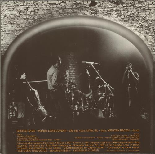 United Front Live In Berlin vinyl LP album (LP record) German Y3ILPLI706222