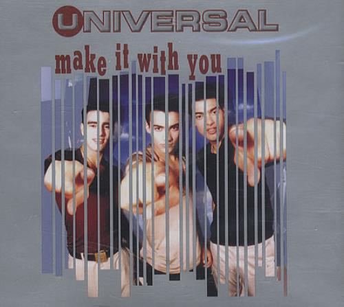 Universal Make It With You CD single (CD5 / 5") UK UNVC5MA98313