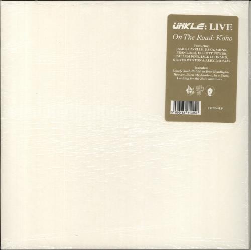 Unkle On The Road: KOKO - RSD18 - Clear Vinyl 3-LP vinyl record set (Triple LP Album) UK UNK3LON862053