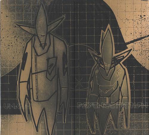 Unkle Psyence Fiction - Fold-out sleeve 2-LP vinyl record set (Double LP Album) UK UNK2LPS293302