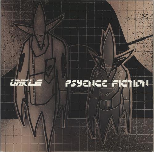 Unkle Psyence Fiction 2-LP vinyl record set (Double Album) US UNK2LPS765440