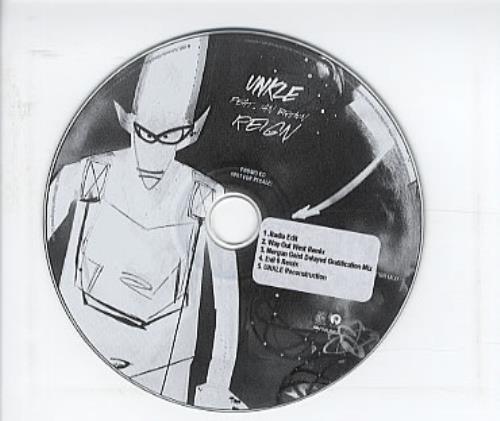 Unkle Reign CD single (CD5 / 5") UK UNKC5RE308464