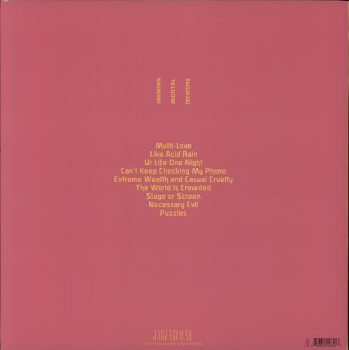 Unknown Mortal Orchestra Multi-Love - Pink Marble Vinyl vinyl LP album (LP record) US Y1WLPMU867358