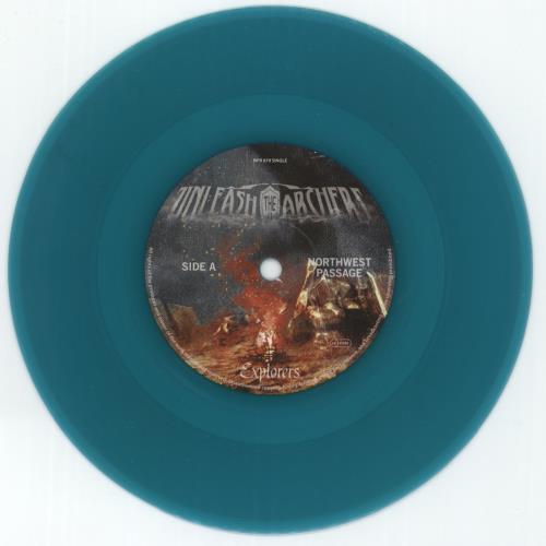 Unleash The Archers Explorers - Green vinyl 7" vinyl single (7 inch record / 45) German 6NX07EX866579