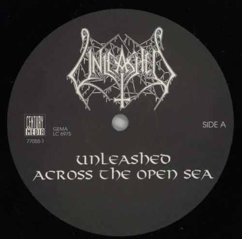 Unleashed Across The Open Sea - VG vinyl LP album (LP record) German ULDLPAC883581