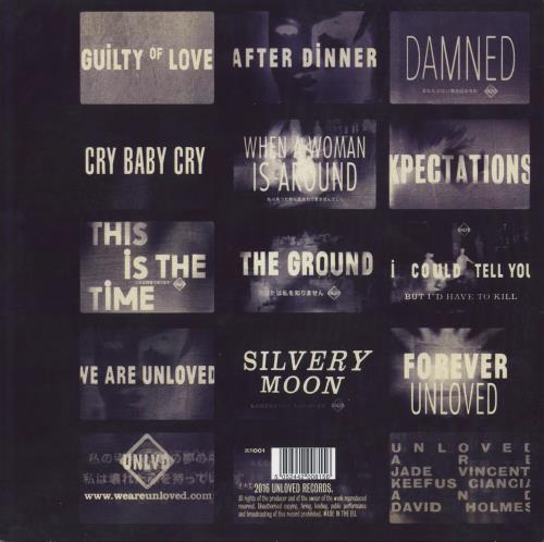 Unloved Guilty Of Love + Poster - Mint 2-LP vinyl record set (Double LP Album) UK 5N-2LGU803741