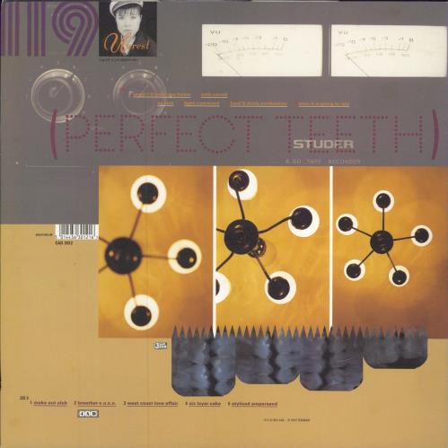 Unrest Perfect Teeth - 1st vinyl LP album (LP record) UK UNRLPPE776622