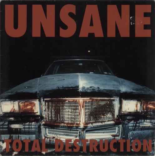 Unsane Total Destruction - VG vinyl LP album (LP record) German U-5LPTO869601