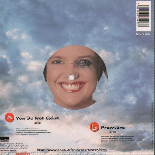 Unun You Do Not Exist 7" vinyl single (7 inch record / 45) UK U6U07YO547316