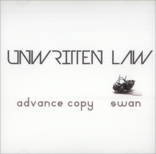 Unwritten Law Swan CD-R acetate US UL-CRSW536149