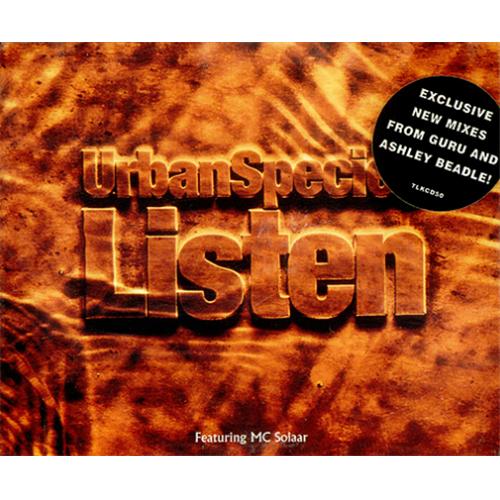 Urban Species Listen CD single (CD5 / 5") UK UBNC5LI426040