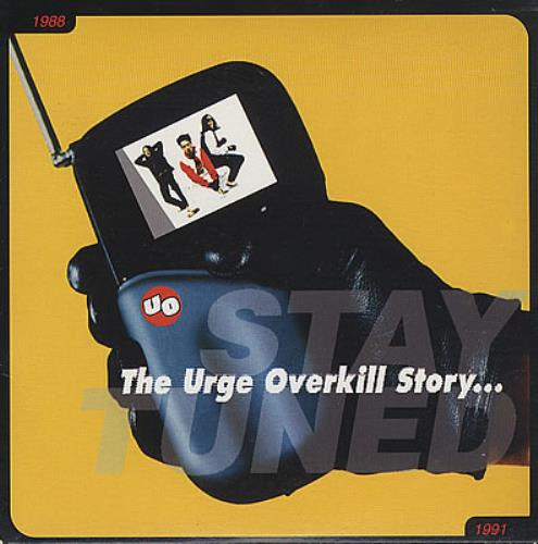 Urge Overkill Stay Tuned CD album (CDLP) US UOVCDST38603