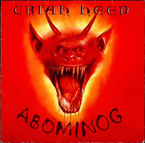 Uriah Heep Abominog vinyl LP album (LP record) German URILPAB512181