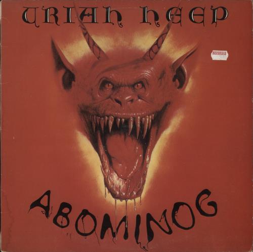 Uriah Heep Abominog vinyl LP album (LP record) South African URILPAB879870