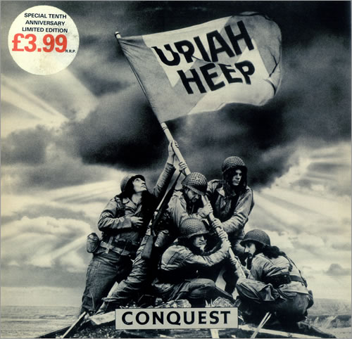 Uriah Heep Conquest - Limited Edition vinyl LP album (LP record) UK URILPCO454301