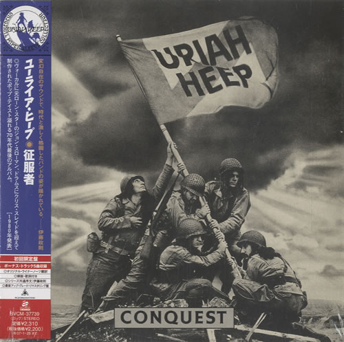 Uriah Heep Conquest CD album (CDLP) Japanese URICDCO475870