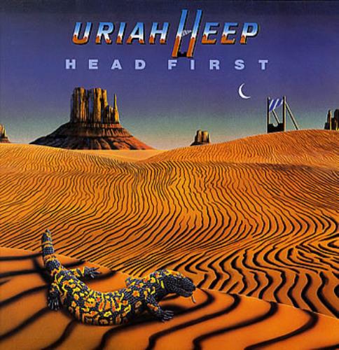 Uriah Heep Head First vinyl LP album (LP record) German URILPHE302196