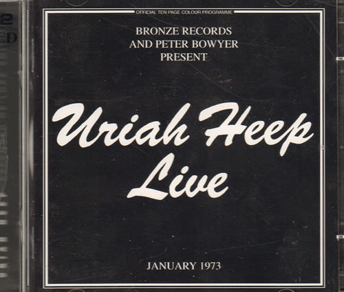 Uriah Heep Live '73 CD album (CDLP) UK URICDLI642675