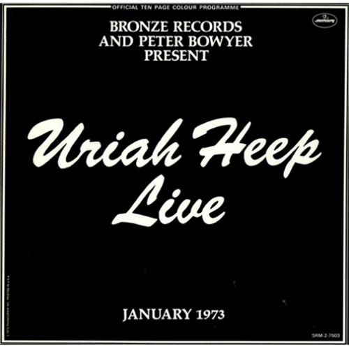 Uriah Heep Live 2-LP vinyl record set (Double LP Album) US URI2LLI417062