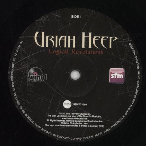 Uriah Heep Logical Revelations 2-LP vinyl record set (Double LP Album) UK URI2LLO849707