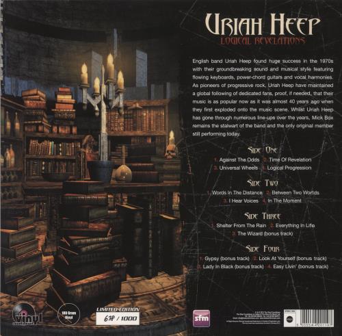 Uriah Heep Logical Revelations 2-LP vinyl record set (Double LP Album) UK URI2LLO849707