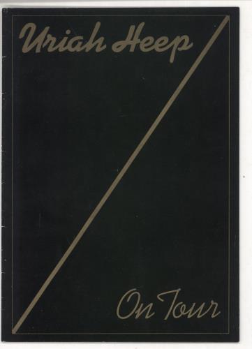 Uriah Heep On Tour '75 tour programme UK URITRON726706