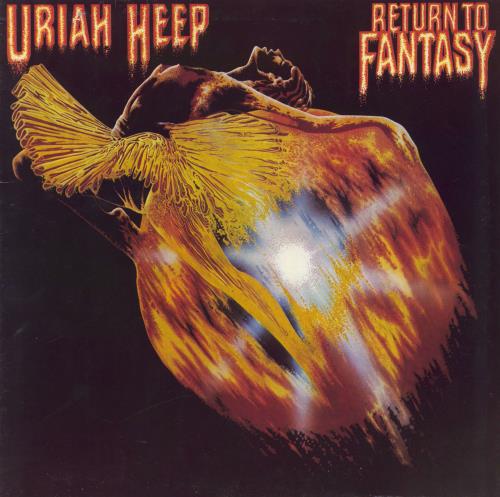Uriah Heep Return To Fantasy vinyl LP album (LP record) UK URILPRE822439