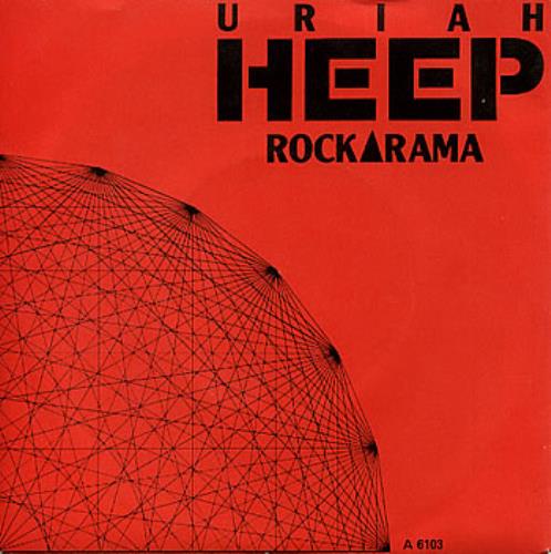 Uriah Heep Rockarama 7" vinyl single (7 inch record / 45) UK URI07RO49685