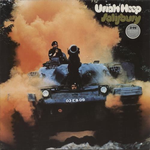 Uriah Heep Salisbury vinyl LP album (LP record) UK URILPSA291090