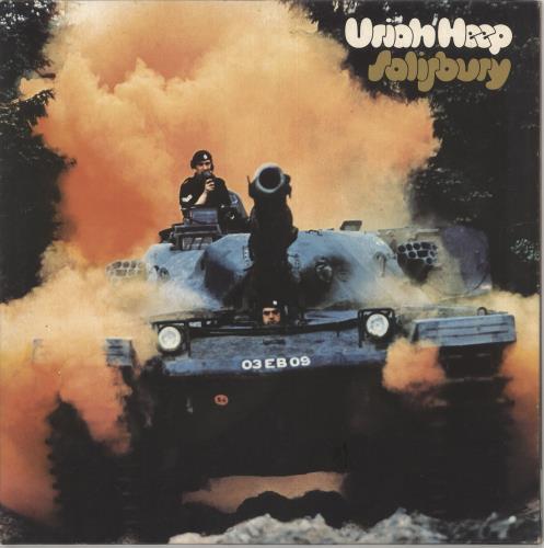 Uriah Heep Salisbury vinyl LP album (LP record) UK URILPSA391352