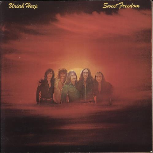 Uriah Heep Sweet Freedom - 1st - EX vinyl LP album (LP record) UK URILPSW584520