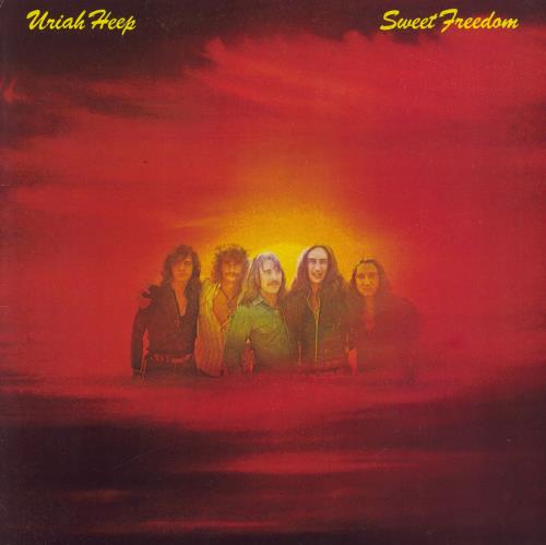 Uriah Heep Sweet Freedom vinyl LP album (LP record) Italian URILPSW823510