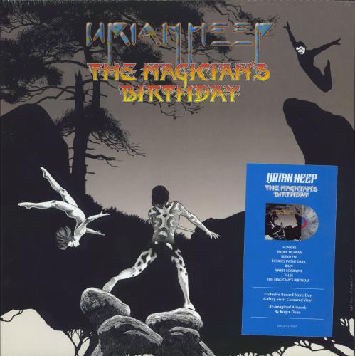 Uriah Heep The Magician's Birthday - RSD 2021 - Galaxy Swirl Vinyl - Sealed vinyl LP album (LP record) UK URILPTH770212