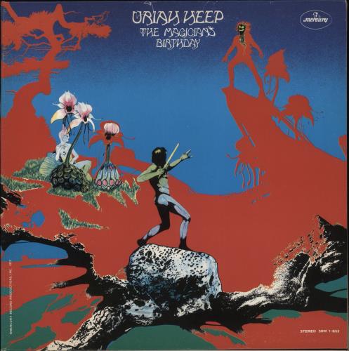 Uriah Heep The Magician's Birthday vinyl LP album (LP record) UK URILPTH863441