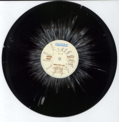 Uriah Heep Uriah Heep Live - 180gm Black & White Splatter Vinyl - RSD17 2-LP vinyl record set (Double LP Album) UK URI2LUR797123
