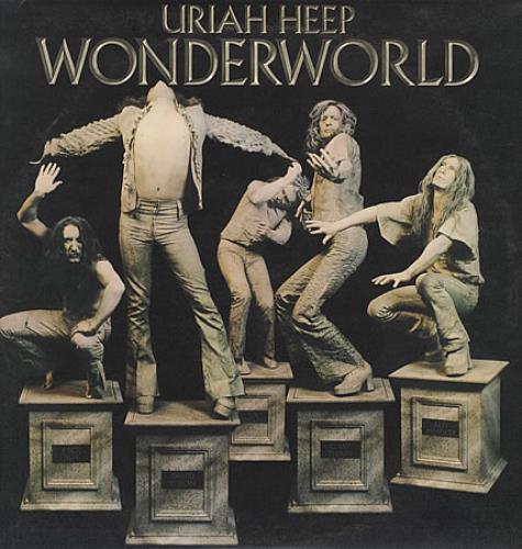 Uriah Heep Wonderworld - 1st vinyl LP album (LP record) UK URILPWO391326