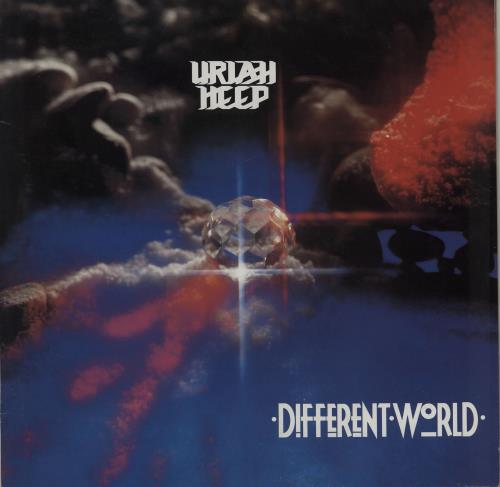 Uriah Heep Different World vinyl LP album (LP record) UK URILPDI496130