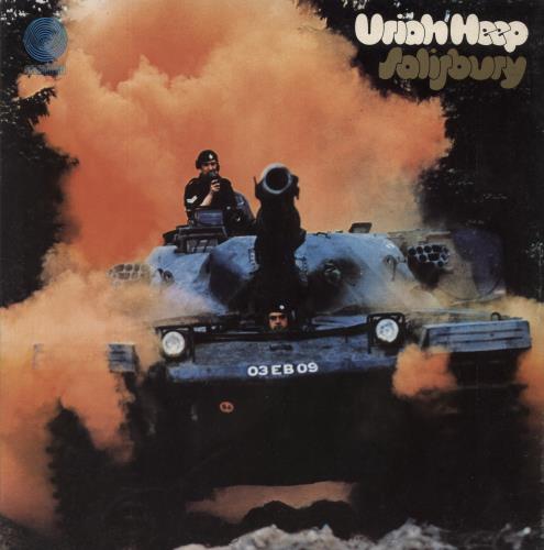 Uriah Heep Salisbury - 1st - EX vinyl LP album (LP record) UK URILPSA421668