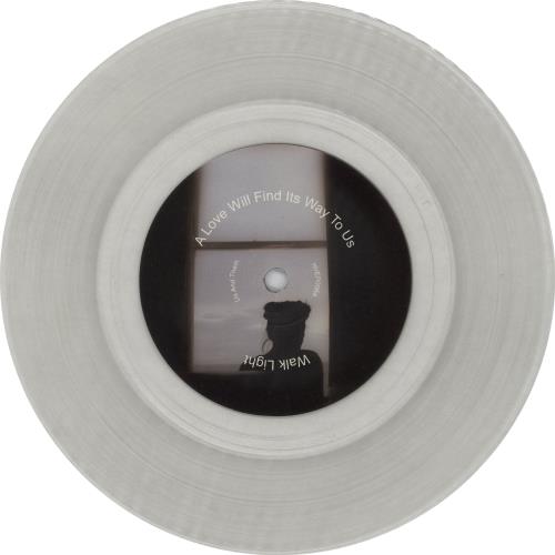 Us And Them Walk Light EP - Pale Blue / White Vinyl 7" vinyl single (7 inch record / 45) UK 25C07WA764038