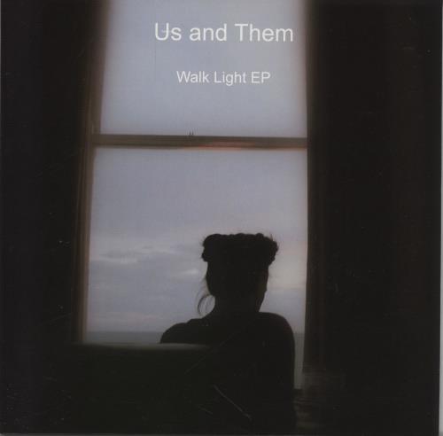 Us And Them Walk Light EP - White Vinyl 7" vinyl single (7 inch record / 45) UK 25C07WA764039