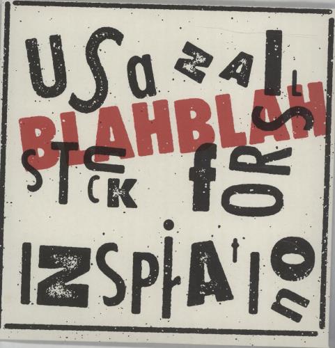 USA Nails Stuck For Inspiration - White Vinyl 7" vinyl single (7 inch record / 45) UK YSB07ST676963